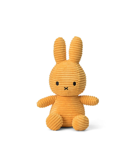 Plush MIFFY Sitting Corduroy 9" (Yellow)
