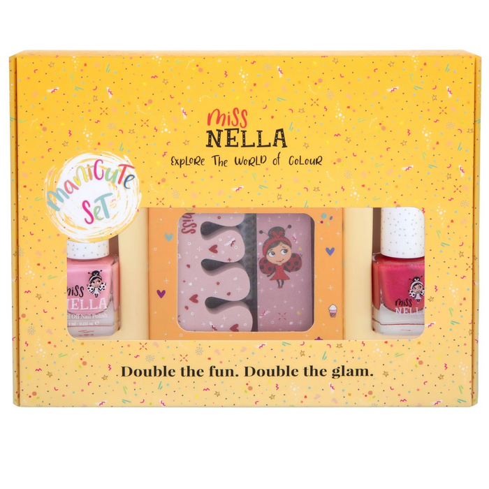 ManiCute Nail Polish and Accessories Set - Pink