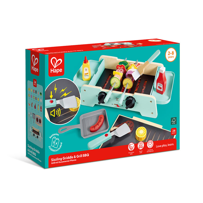 Sizzling Griddle & Grill BBQ Set