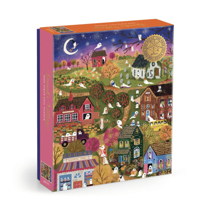 Joy Laforme Spooky Village 1000 Piece Foil Puzzle