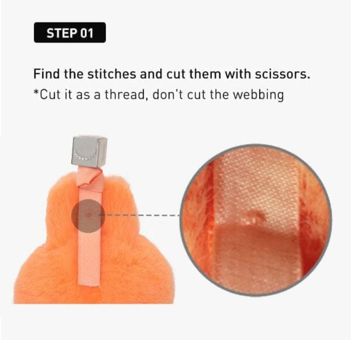 Pin For Love A-M Series Plush Keyring Figurine Blind Box (1pc)