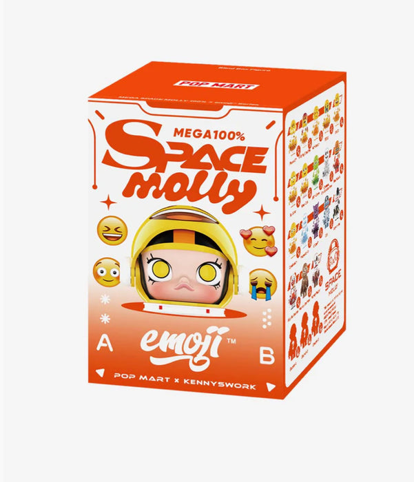 MEGA SPACE MOLLY 100% × emoji™ Series