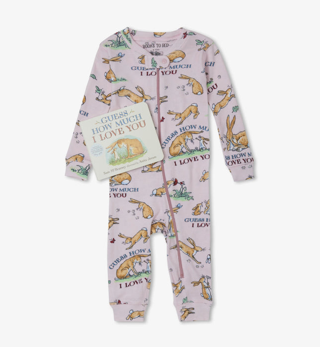 Guess How Much I Love You Book and Infant Coverall (6-12M)