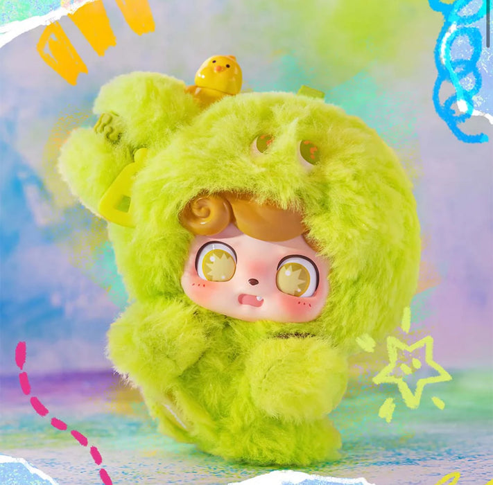 Q.Kid Emotional Hairy Monsters Series Plush Blind Box