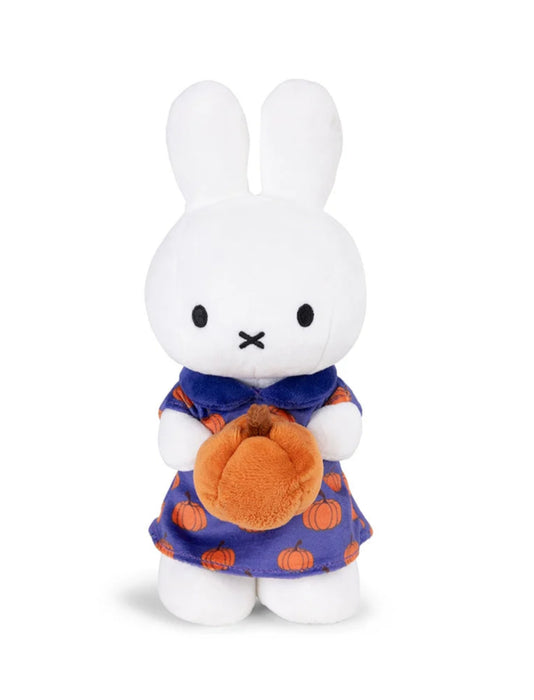Plush MIFFY STANDING PUMPKIN DRESS Orange 9.5"