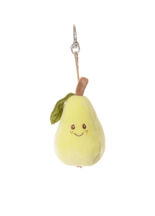 Bukowski Pear Bag Charm Green