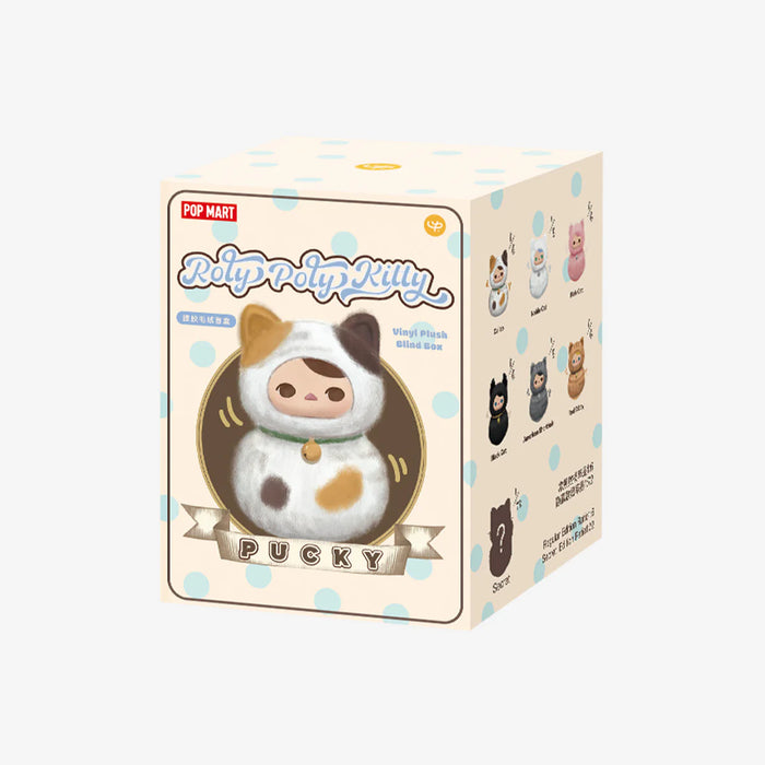 PUCKY ROLY-POLY KITTY SERIES-VINYL PLUSH BLIND BOX