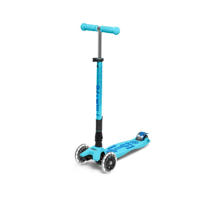Micro Maxi Foldable LED Scooter-BLUE (5-12years)