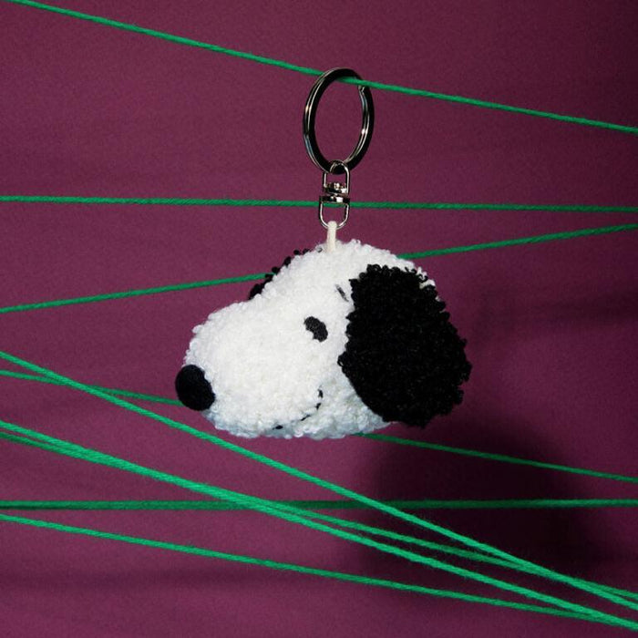 Bon Ton Toys Keychain PEANUTS SNOOPY ECO BEAR Teddy Cream