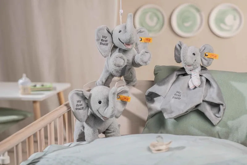 My first Steiff Ellie elephant music box
