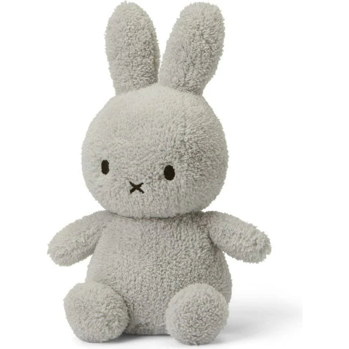 Miffy Sitting Terry Light Grey 9"