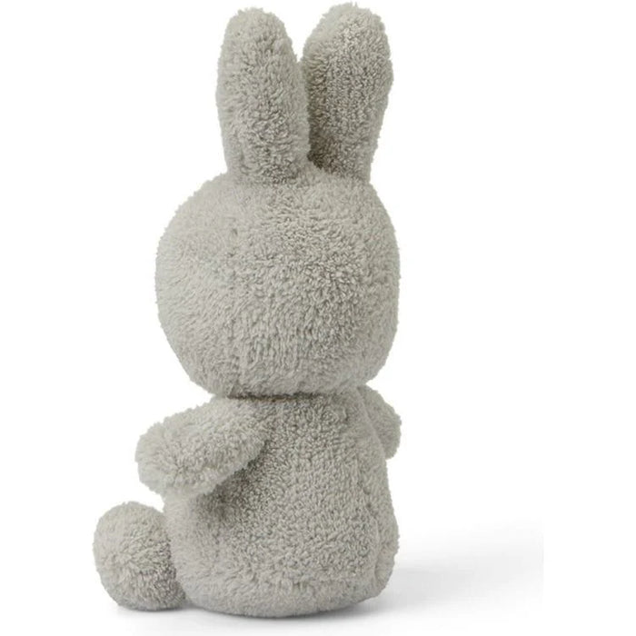 Miffy Sitting Terry Light Grey 9"