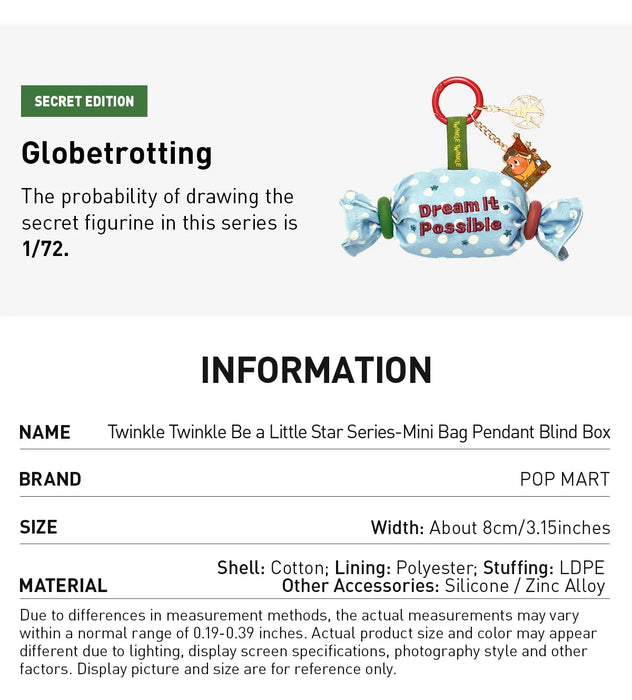 TTwinkle Twinkle Be a Little Star Series-Mini Bag Pendant Blind Box