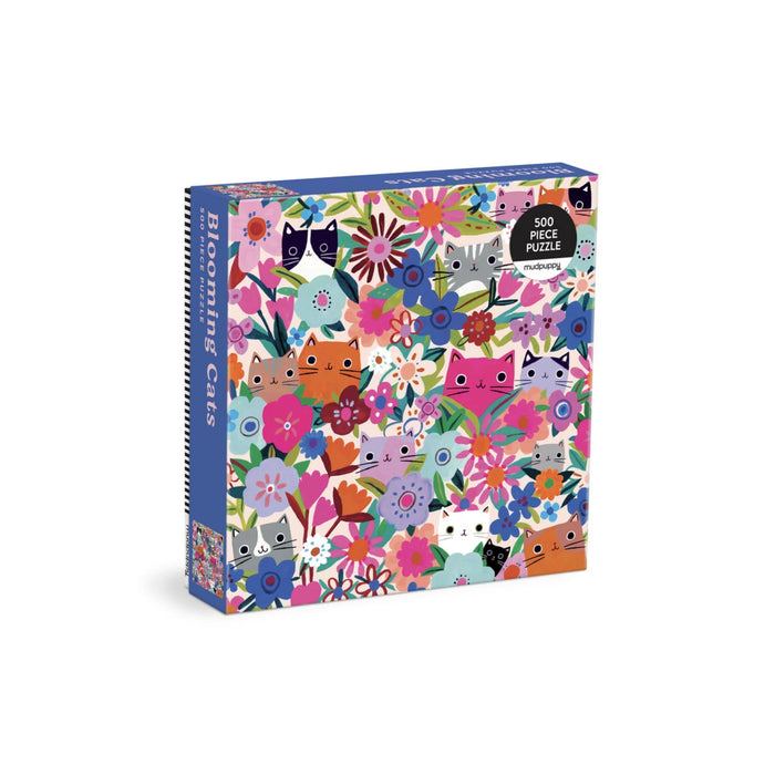 Blooming Cats 500 Piece Puzzle