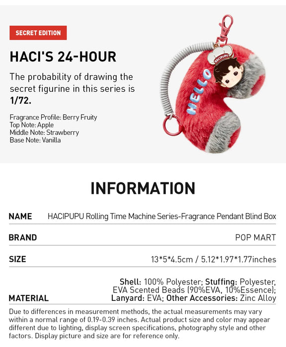 HACIPUPU Rolling Time Machine Series-Fragrance Pendant Blind Box