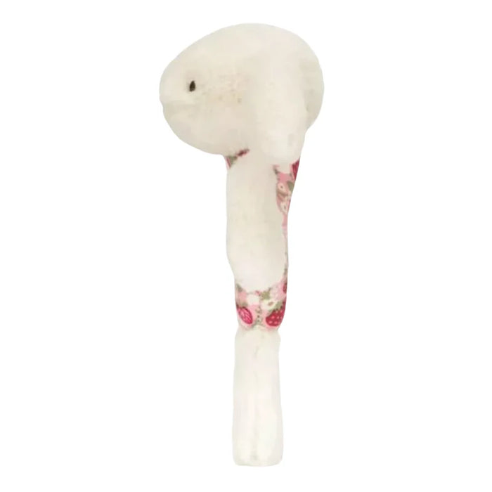Blossom Cream Bunny 'Berry' Ring Rattle