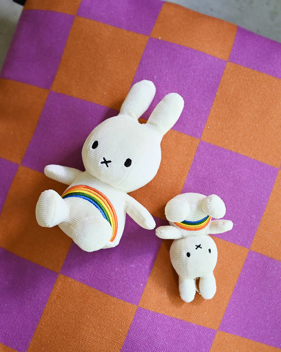 Keychain MIFFY Rainbow Offwhite 4"