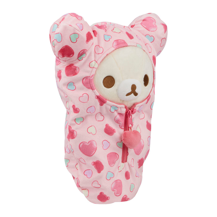 Korilakkuma San-X Original Hearts Sleeping Bag Plush