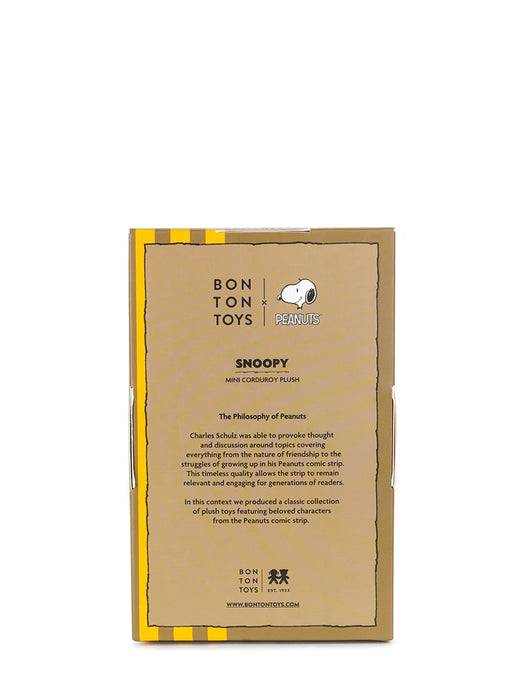 SNOOPY MINI CORDUROY IN GIFTBOX | CREAM