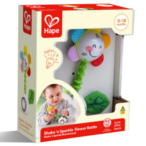 Shake 'n Sparkle Flower Rattle