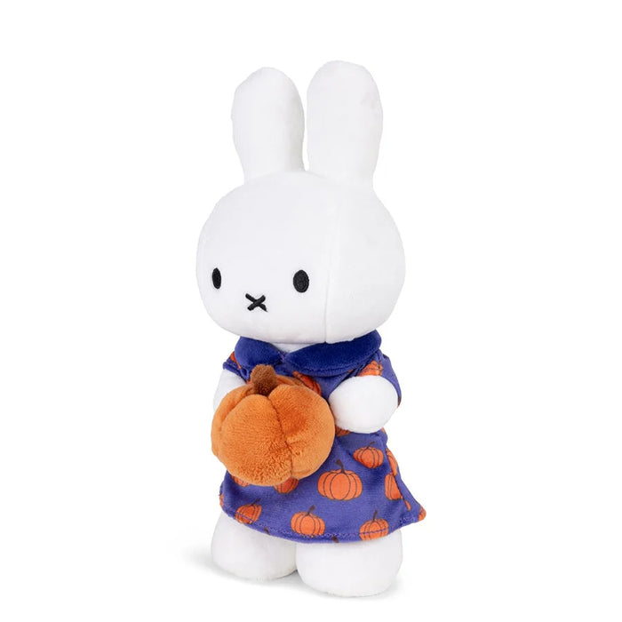 Plush MIFFY STANDING PUMPKIN DRESS Orange 9.5"