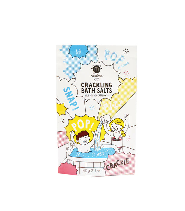 Crackling bath salts - Blue