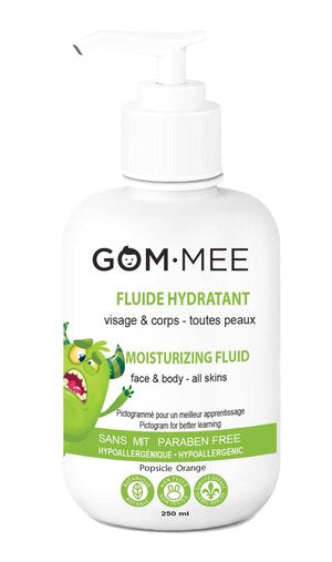 MOISTURIZING FLUID CREAM FACE AND BODY CHILD 250ML PICTOGRAMMED
