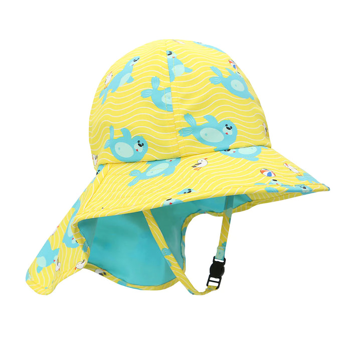Baby/Toddler Cape Sunhat - Sydney The Seal