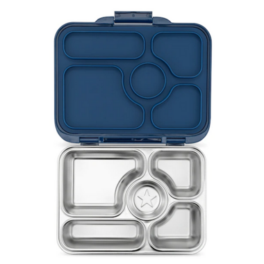 Yumbox Presto 5-Compartment Santa Fe Blue
