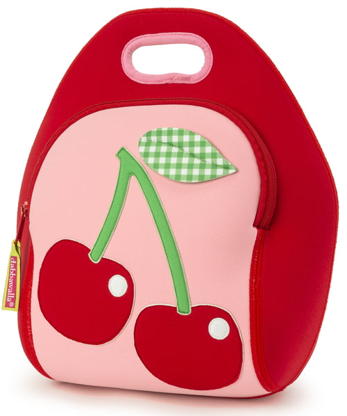 Machine Washable Insulated Lunch Bag-Cherry