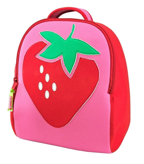 Machine Washable Preschool Backpack-Strawberry Fields