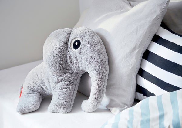 Cuddle Friend Elphant Grey