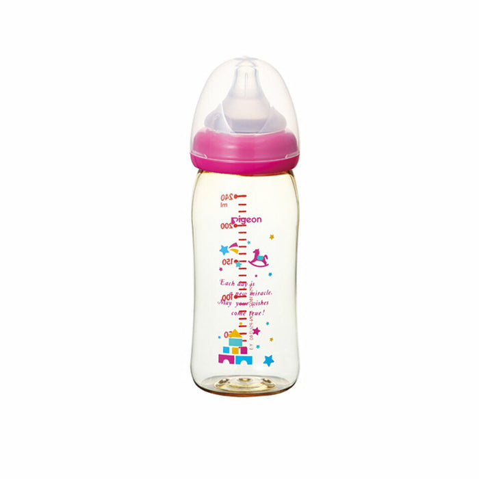 Wide PPSU Anti Colic Breastfeeding Feeling Baby Bottle Star 240ML