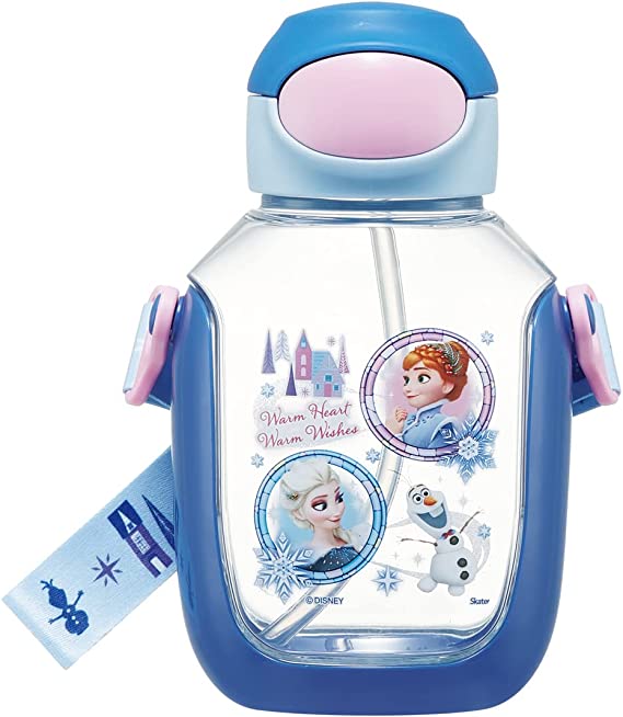 Water Bottle with Straw 530 ml Disney Frozen