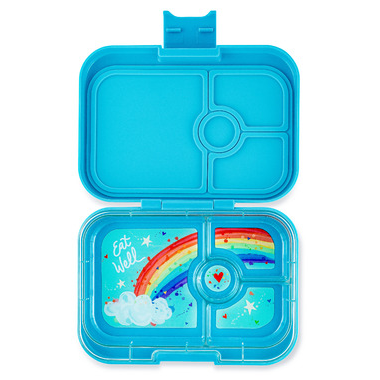 Yumbox Panino 4 Compartment Eighties Aqua