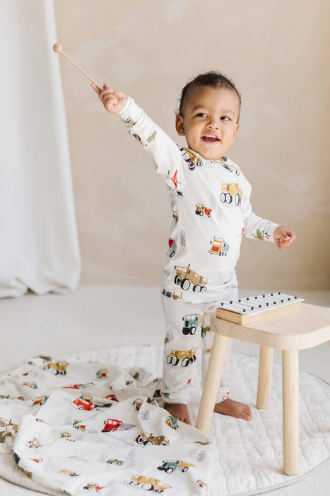 2-pc Pajama Set Happy Truck