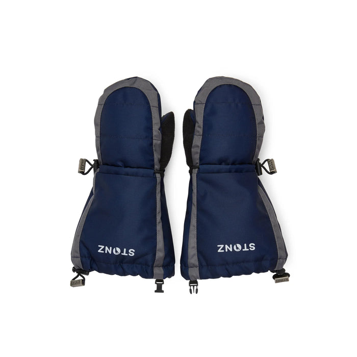 Youth Mitts -Accent Grey/Medieval Blue 2-4Y