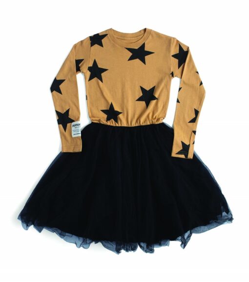 star tulle dress