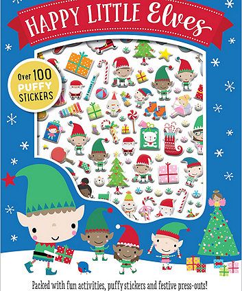 Happy Little Elves Puffy Stickers