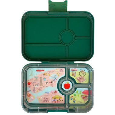 Yumbox Tapas 4 Compartment Greenwich Green