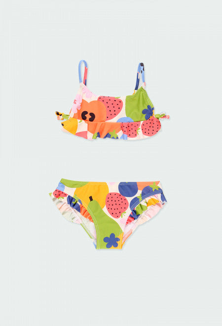 Bikini polyamide fruits of girl