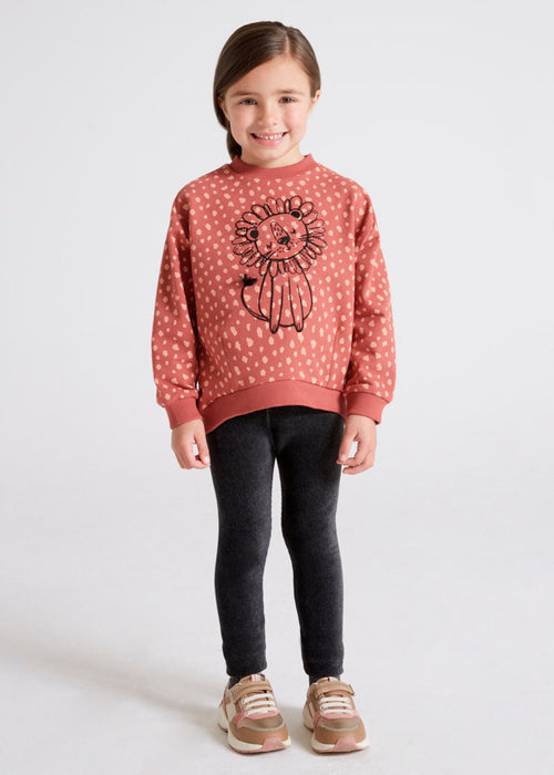 ECOFRIENDS corduroy leggings and top set girl