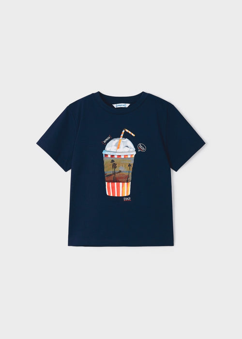 Interactive Motif T-shirt Sustainable Cotton Boy