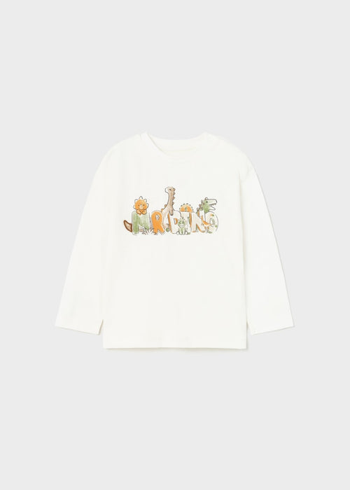Sustainable cotton long sleeve T-shirt baby