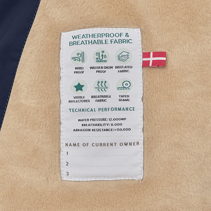 MATWANG fleece lined winter jacket. GRS-Outer space 2Y