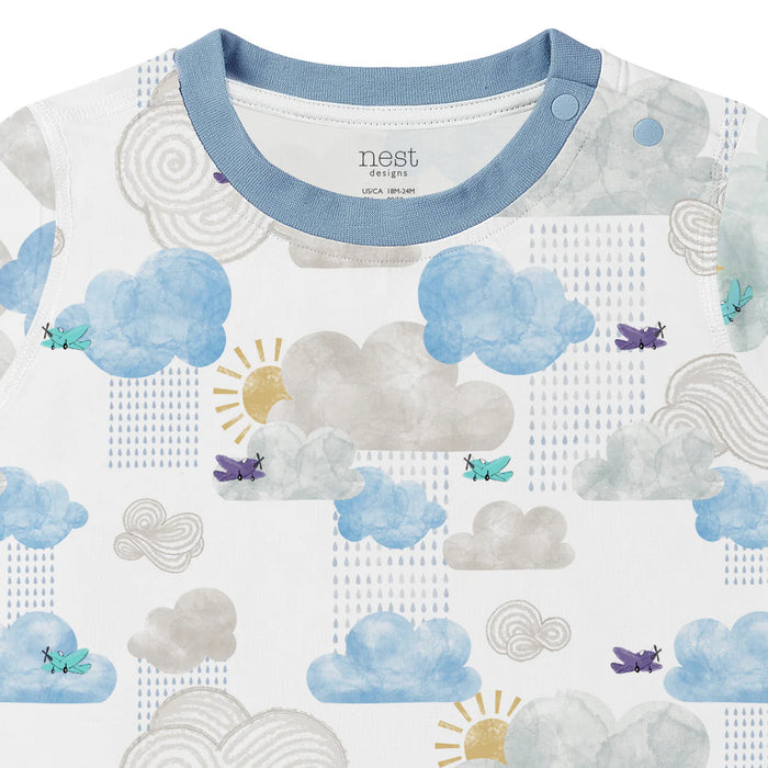 Long Sleeve PJ Set Fluffy Puffs