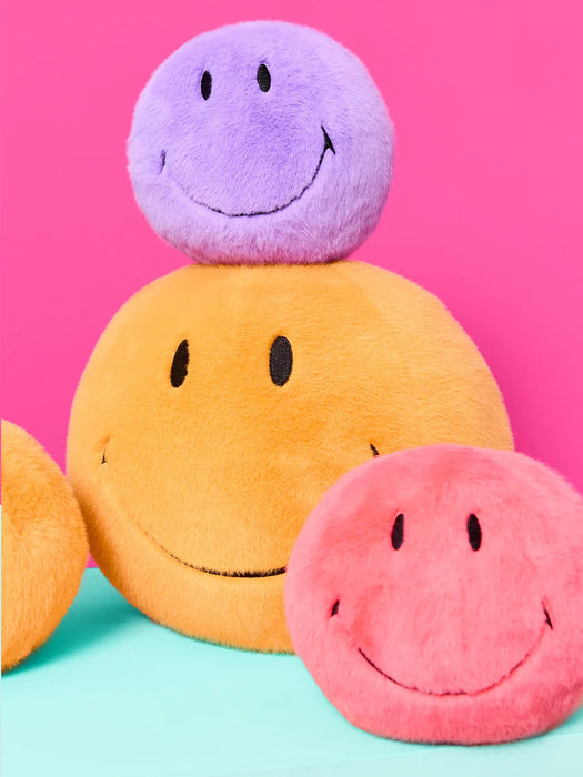 Plush Smiley ECO Fuzzy Bright
Yellow 9"