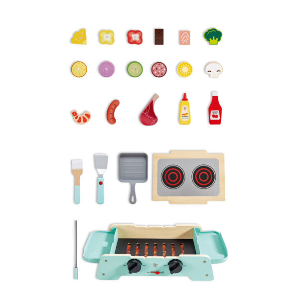Sizzling Griddle & Grill BBQ Set