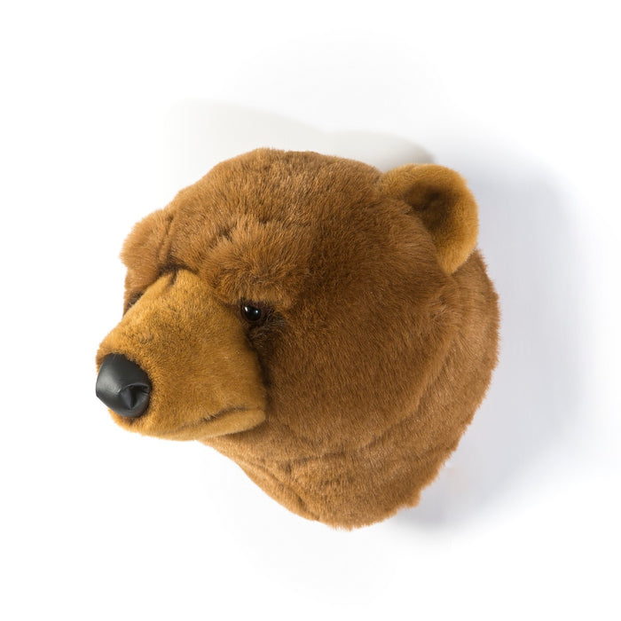 Head Large Bear Light Brown, Oliver