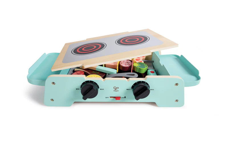 Sizzling Griddle & Grill BBQ Set